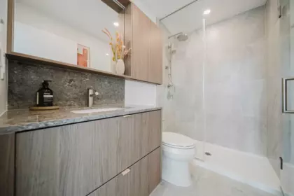 Powder Room Photo of 702 626 Claremont Street, Coquitlam, BC