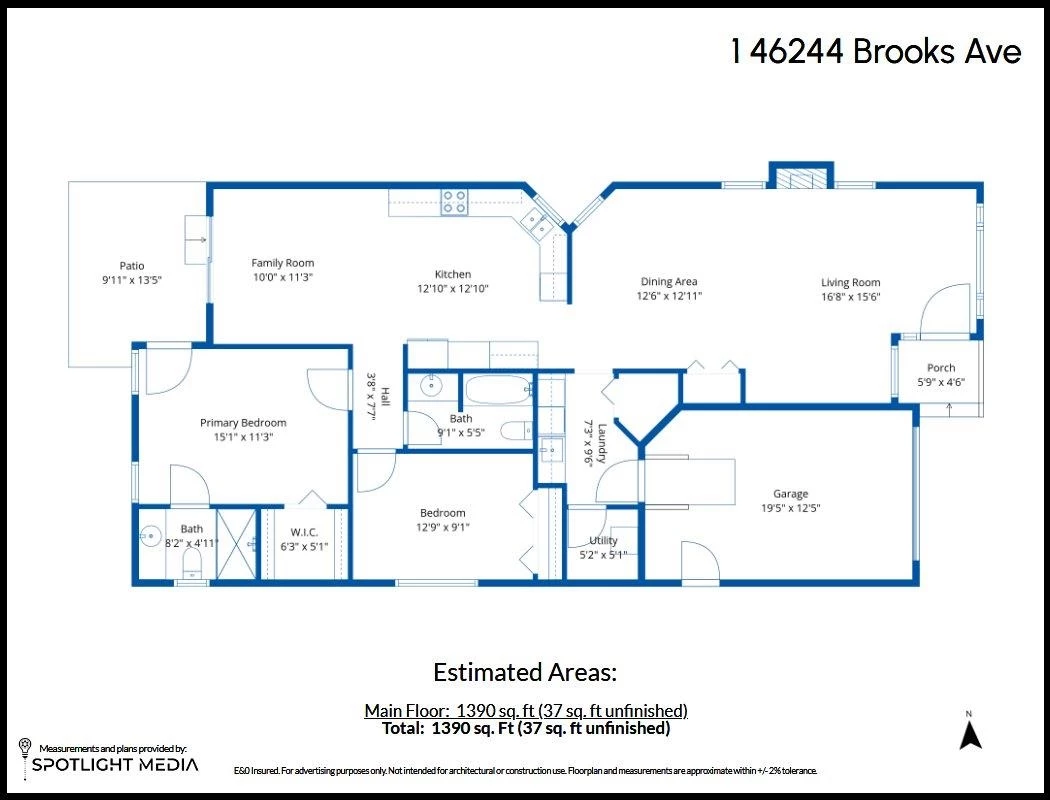 Living Room Photo of 1 46244 Brooks Avenue, Chilliwack, BC