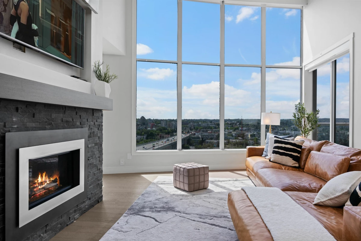 Family Room Photo of 2403 1500 Howe Street, Vancouver, BC