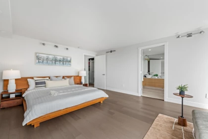Aerial View of 2403 1500 Howe Street, Vancouver, BC