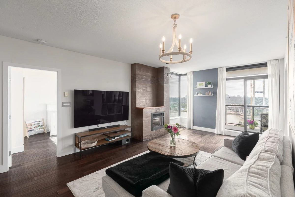 Family Room Photo of 1603 11 E Royal Avenue, New Westminster, BC