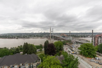 Aerial View of 1603 11 E Royal Avenue, New Westminster, BC