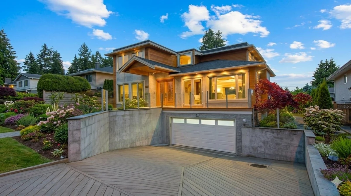 Exterior Rear Photo of 885 Beaconsfield Road, North Vancouver, BC