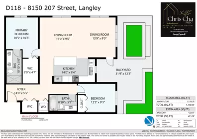 Garage Interior Photo of D118 8150 207 Street, Langley, BC