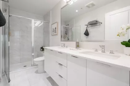 Powder Room Photo of D118 8150 207 Street, Langley, BC