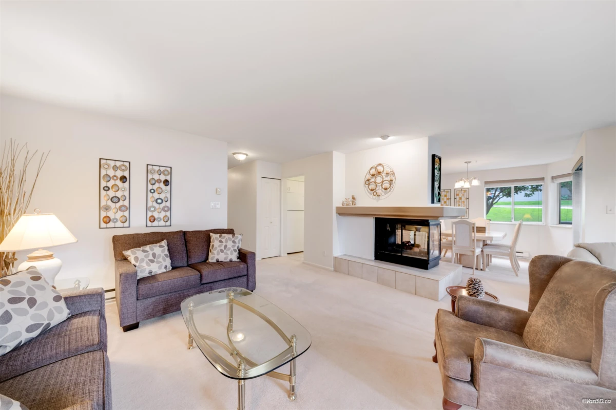 Living Room Photo of 101 525 Austin Avenue, Coquitlam, BC