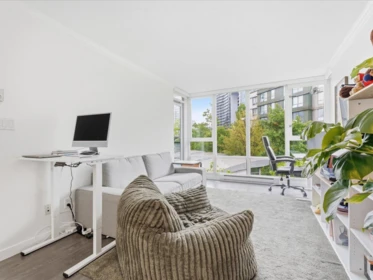 Kitchen Island Photo of 502 1033 Marinaside Crescent, Vancouver, BC