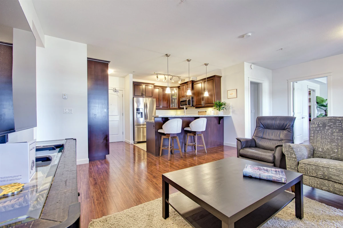 Living Room Photo of 211 12655 190a Street, Pitt Meadows, BC