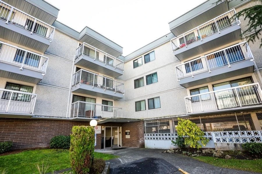 Exterior Rear Photo of 110 6420 Buswell Street, Richmond, BC