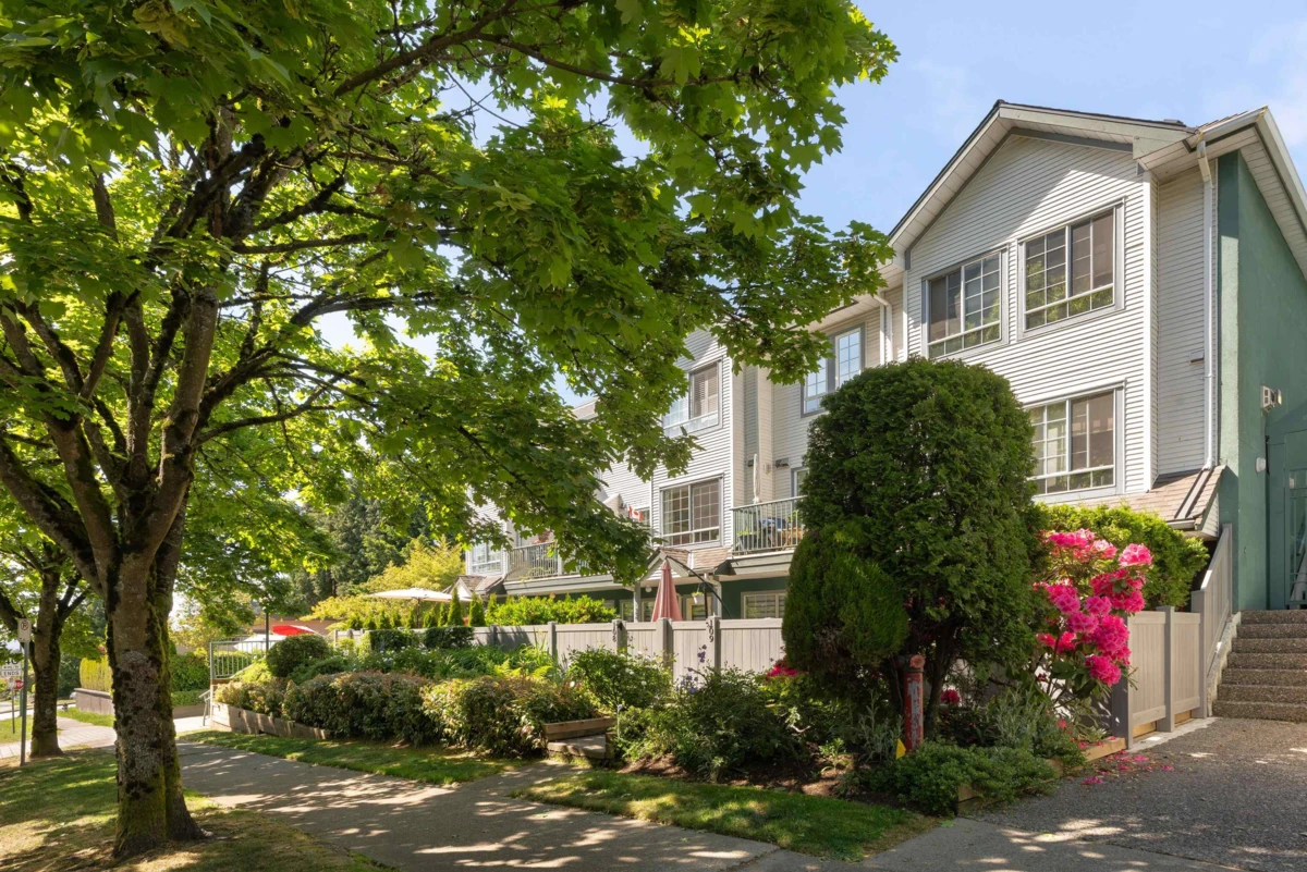 Exterior Rear Photo of 104 3755 Albert Street, Burnaby, BC
