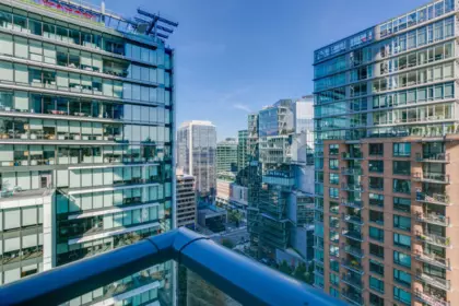 Outdoor Patio Photo of 2608 777 Richards Street, Vancouver, BC