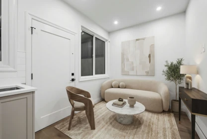 Basement Recreation Room Photo of 102 18171 59 Avenue, Surrey, BC