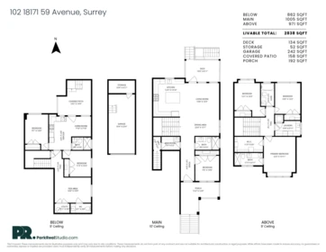 102 18171 59 Avenue, Surrey, BC, Surrey — Half Duplex for sale