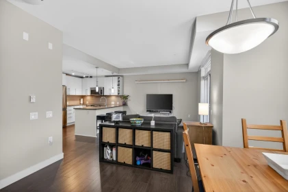 Basement Recreation Room Photo of 312 14358 60 Avenue, Surrey, BC
