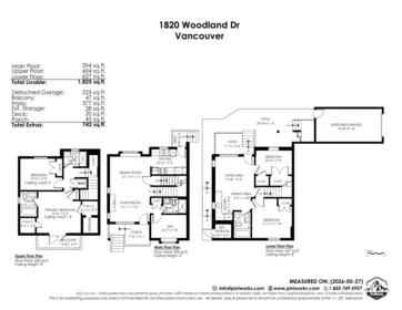 Swimming Pool Photo of 1820 Woodland Drive, Vancouver, BC