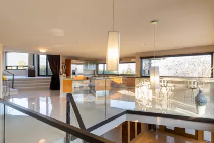 Aerial View of 1109 Hillside Road, West Vancouver, BC
