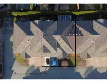 Aerial View of 46 6887 Sheffield Way, Chilliwack, BC