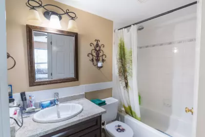 Basement Recreation Room Photo of 109 7554 Briskham Street, Mission, BC