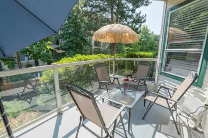 Outdoor Deck Photo of 109 7554 Briskham Street, Mission, BC