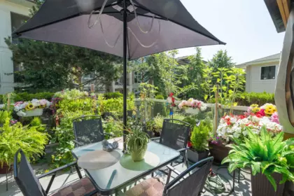 Outdoor Patio Photo of 109 7554 Briskham Street, Mission, BC
