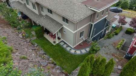 Aerial View of 8 6026 Lindeman Street, Chilliwack, BC