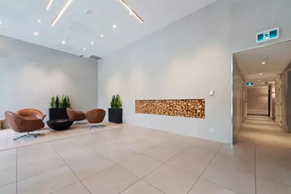 Basement Recreation Room Photo of 704 1401 Hunter Street, North Vancouver, BC