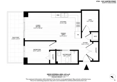 Garage Interior Photo of 704 1401 Hunter Street, North Vancouver, BC