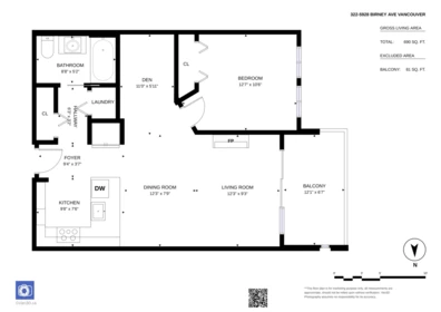 322 5928 Birney Avenue, Vancouver, BC, Vancouver — Apartment/Condo for sale