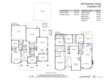 Community Amenities Photo (Clubhouse) of 825 Robinson Street, Coquitlam, BC