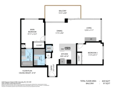 Fitness Center Photo Near 1801 4250 Dawson Street, Burnaby, BC