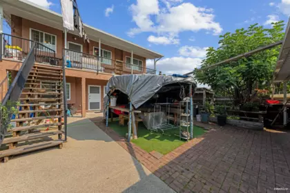 Aerial View of 3036 E 1st Avenue, Vancouver, BC