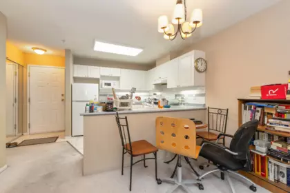 Kitchen Island Photo of 414 1591 Booth Avenue, Coquitlam, BC