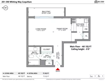 Laundry Room Photo of 201 590 Whiting Way, Coquitlam, BC