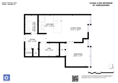 2204 1255 Seymour Street, Vancouver, BC, Vancouver — Apartment/Condo for sale