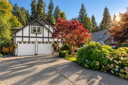 Exterior Rear Photo of 3373 Huntleigh Court, North Vancouver, BC