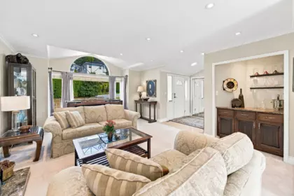 Family Room Photo of 3950 Sparrow Lane, North Vancouver, BC
