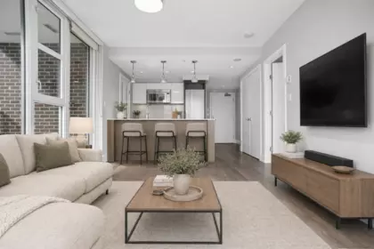 Family Room Photo of 906 538 W 7th Avenue, Vancouver, BC