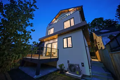 Aerial View of 2 3813 W 16th Avenue, Vancouver, BC