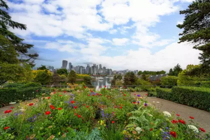 Aerial View of 9 1250 W 6th Avenue, Vancouver, BC