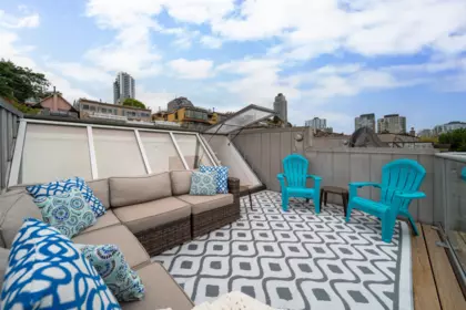 Outdoor Patio Photo of 9 1250 W 6th Avenue, Vancouver, BC