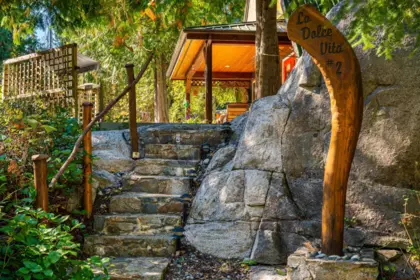 Outdoor Deck Photo of 2 13651 Camp Burley Road, Garden Bay, BC