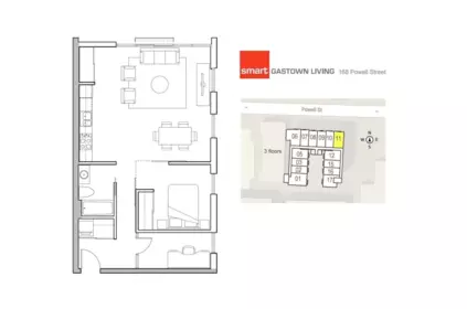 511 168 Powell Street, Vancouver, BC, Vancouver — Apartment/Condo for sale
