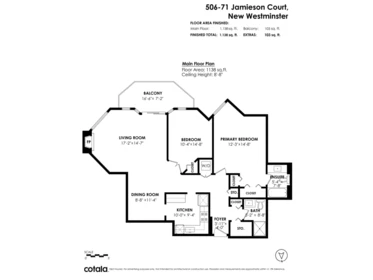 Street View Photo of 506 71 Jamieson Court, New Westminster, BC