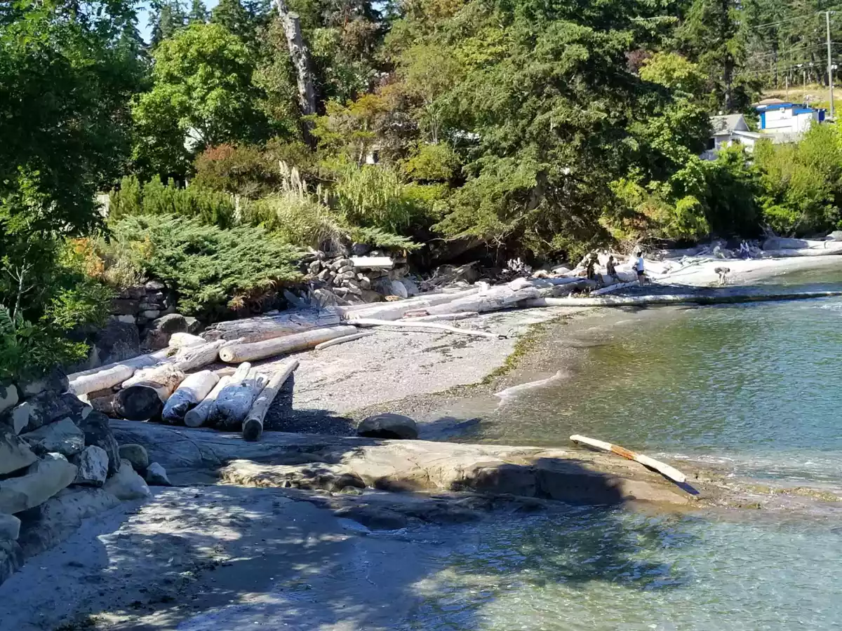 Aerial View of 23-D 134 Madrona Road, Galiano Island, BC
