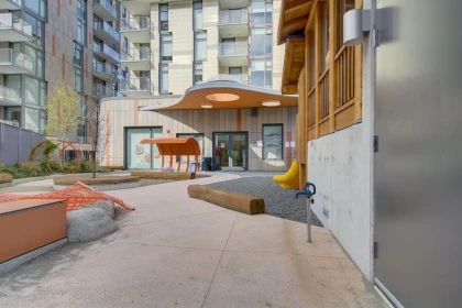 Outdoor Patio Photo of 210 8138 Fraser Street, Vancouver, BC