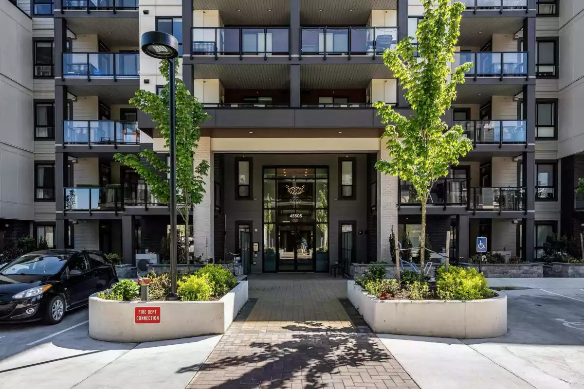 Exterior Rear Photo of 210 45505 Campus Drive, Chilliwack, BC