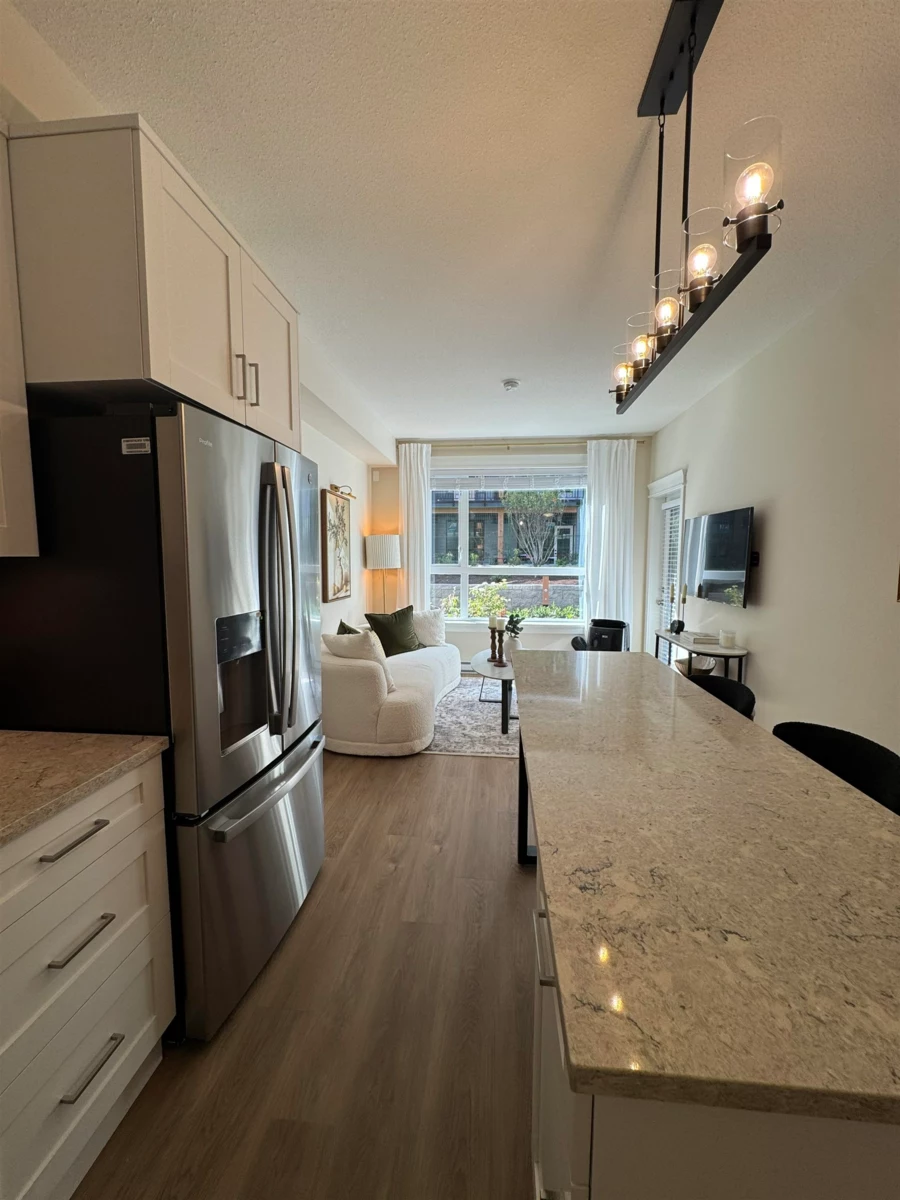 Living Room Photo of 312 20932 83 Avenue, Langley, BC