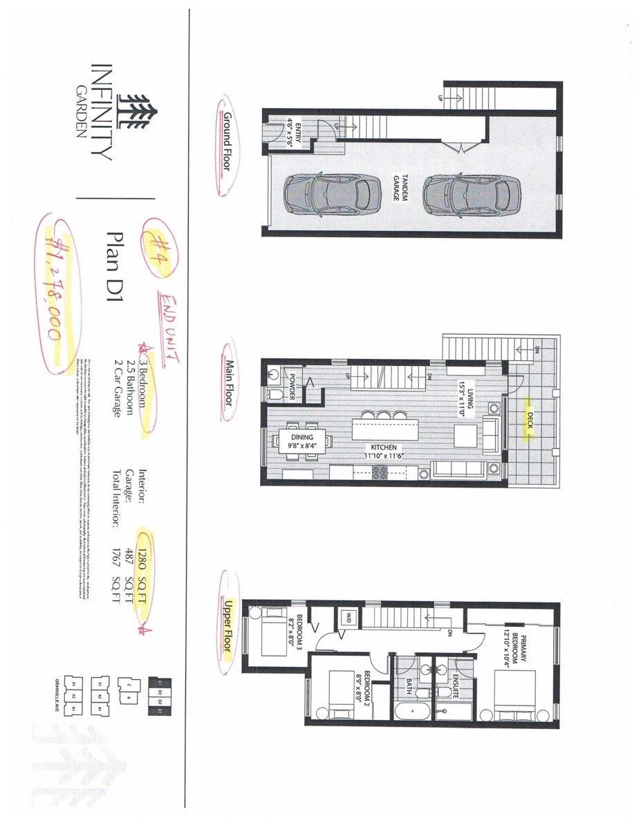 Dining Area Photo of 1 9511 Granville Avenue, Richmond, BC