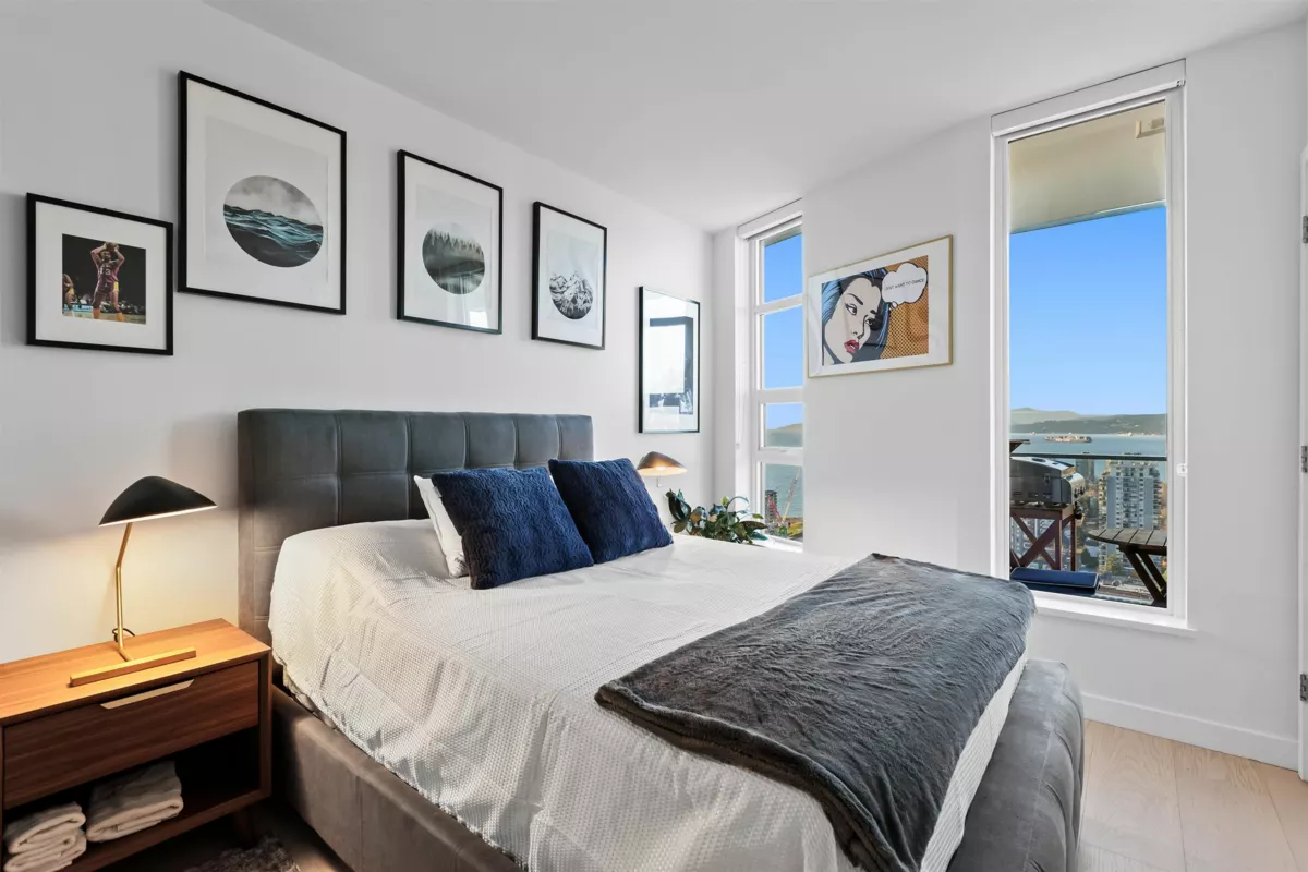 Bedroom 2 Photo of 3601 1289 Hornby Street, Vancouver, BC