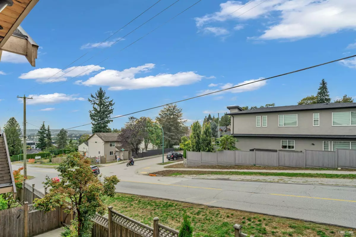 Aerial View of 311 Nelson Street, Coquitlam, BC